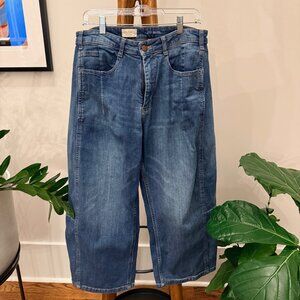 The Kenna Mid-Rise Heritage Barrel Jeans by Pilcro